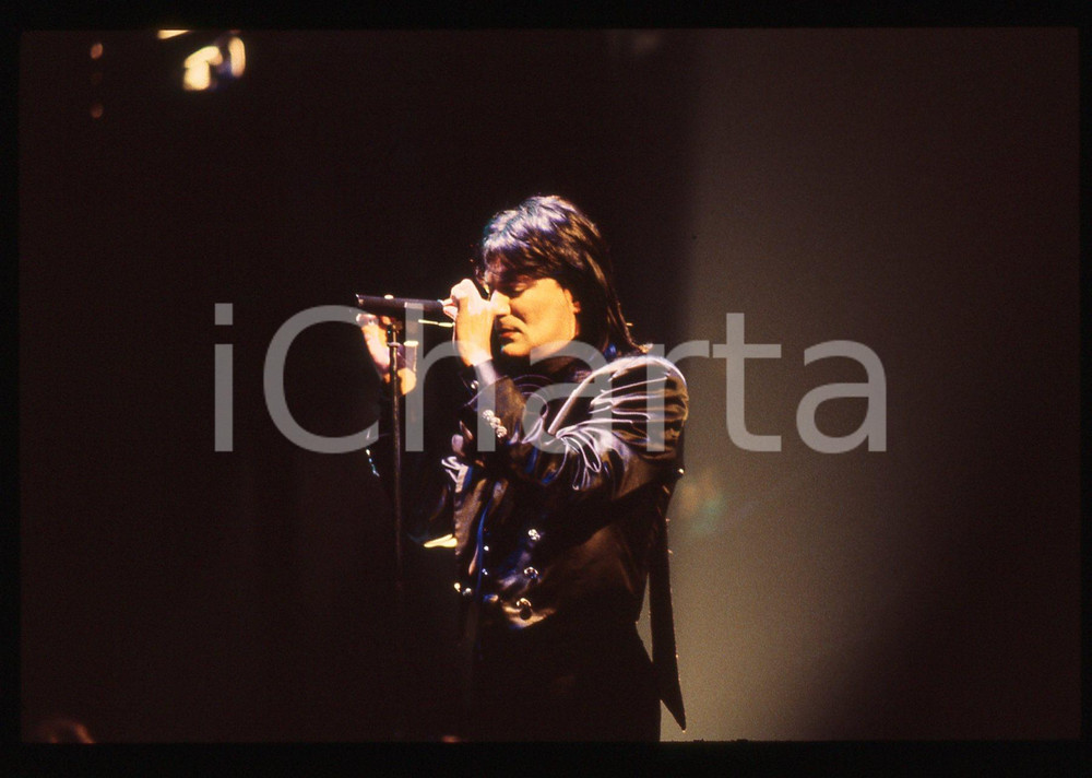 35mm vintage slide* 1990ca Ritratto di Renato ZERO sul palcoscenico (9)