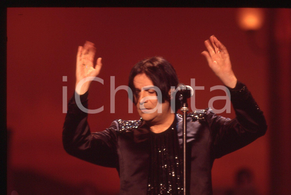 35mm vintage slide* 1999 Pavarotti & Friends Renato ZERO canta "Il Cielo" (3)