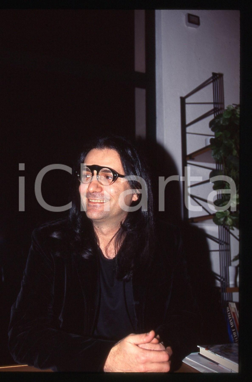 35mm vintage slide* 1995ca Milano Ritratto di Renato ZERO (3)