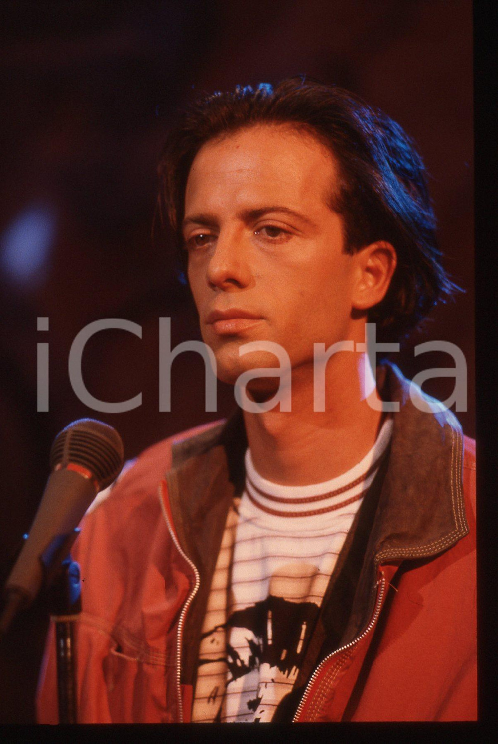35mm vintage slide* 1990ca RAF  durante un concerto (5)