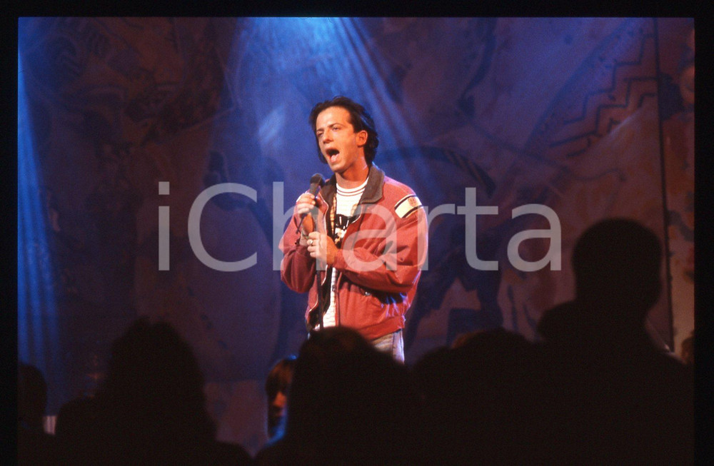 35mm vintage slide* 1990ca RAF  durante un concerto (13)