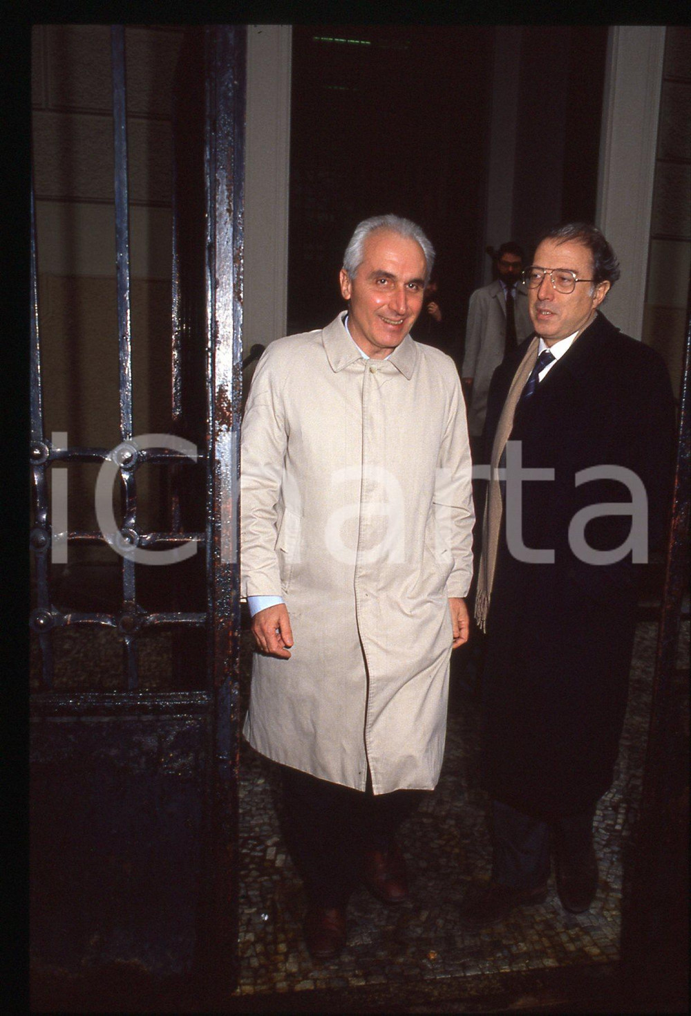 35mm vintage slide*1990ca MILANO Bruno TASSAN DIN e Gaetano PECORELLA (3)