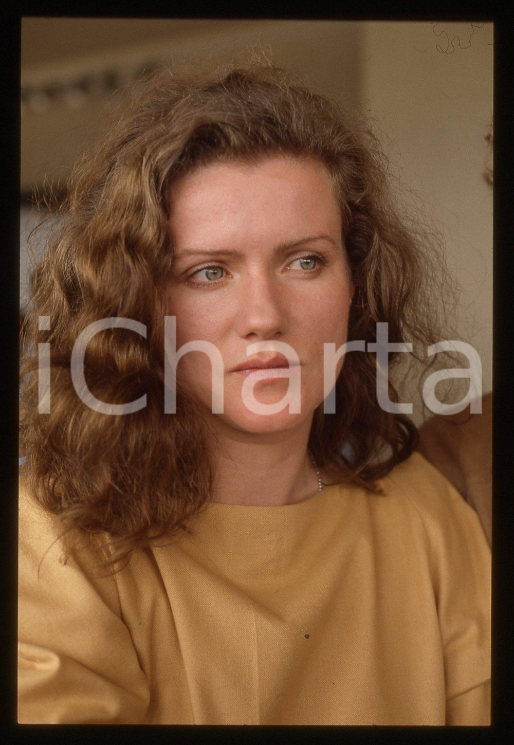 35mm vintage slide* 1986 Cannes ritratto dell'attrice Barbara SUKOWA (8)