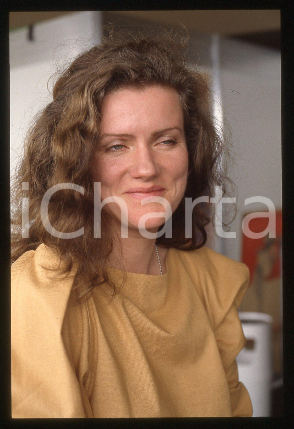 35mm vintage slide* 1986 Cannes Barbara SUKOWA ritratto dell'attrice (2)