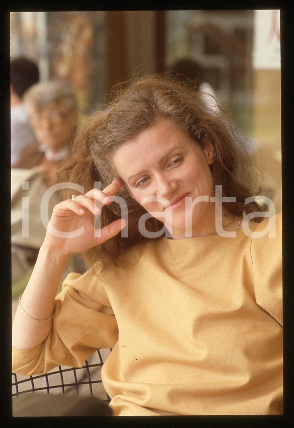 35mm vintage slide* 1986 Cannes Barbara SUKOWA ritratto dell'attrice (3)