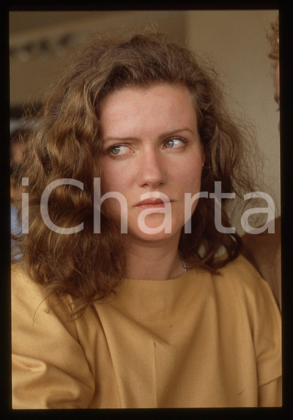 35mm vintage slide* 1986 Cannes Barbara SUKOWA ritratto dell'attrice (5)