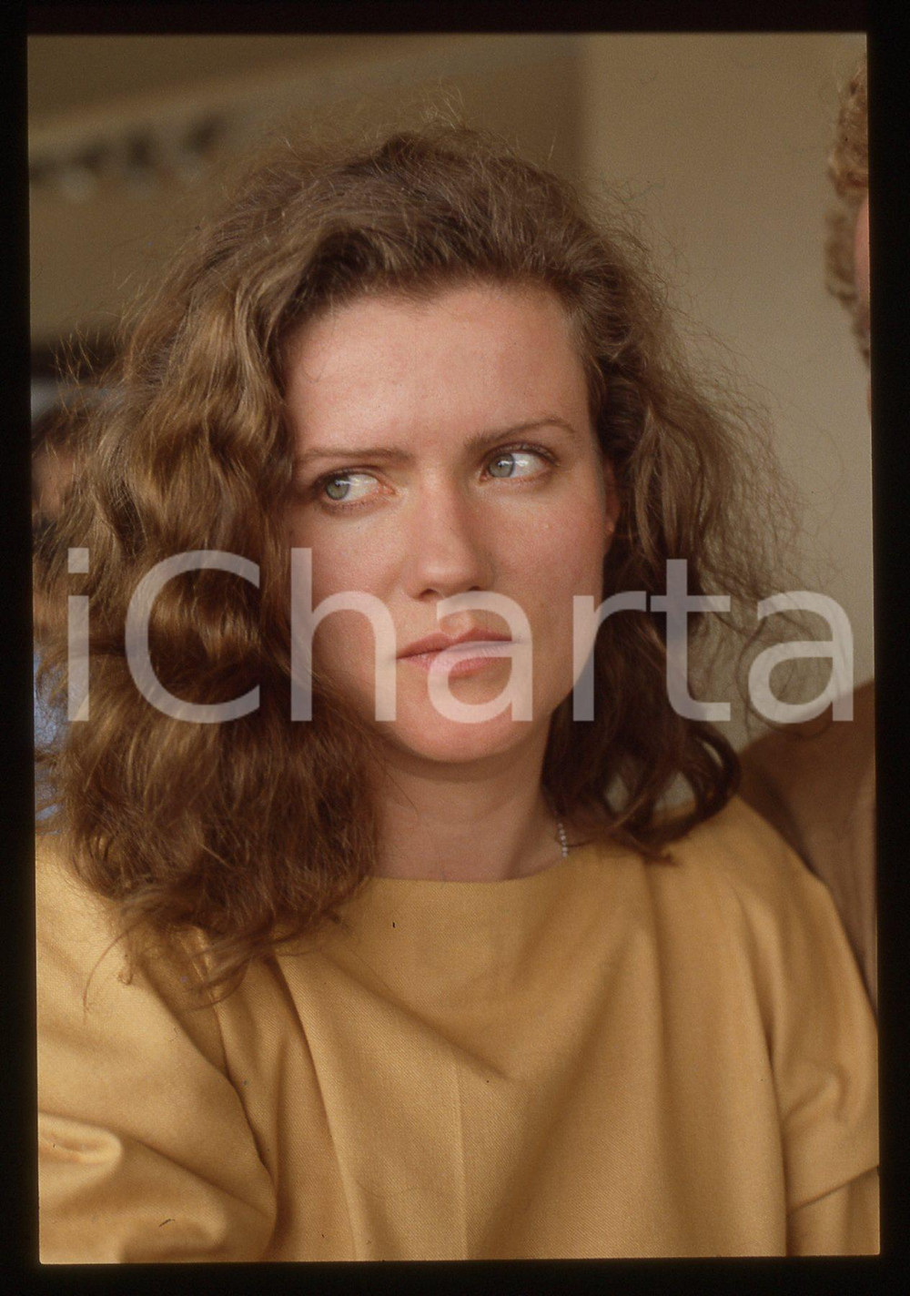 35mm vintage slide* 1986 Cannes Barbara SUKOWA ritratto dell'attrice (8)