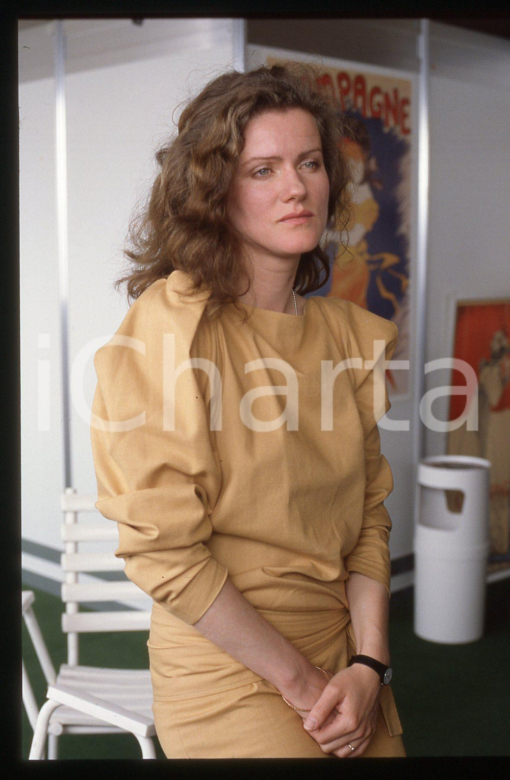 35mm vintage slide* 1986 Cannes Barbara SUKOWA ritratto dell'attrice (10)