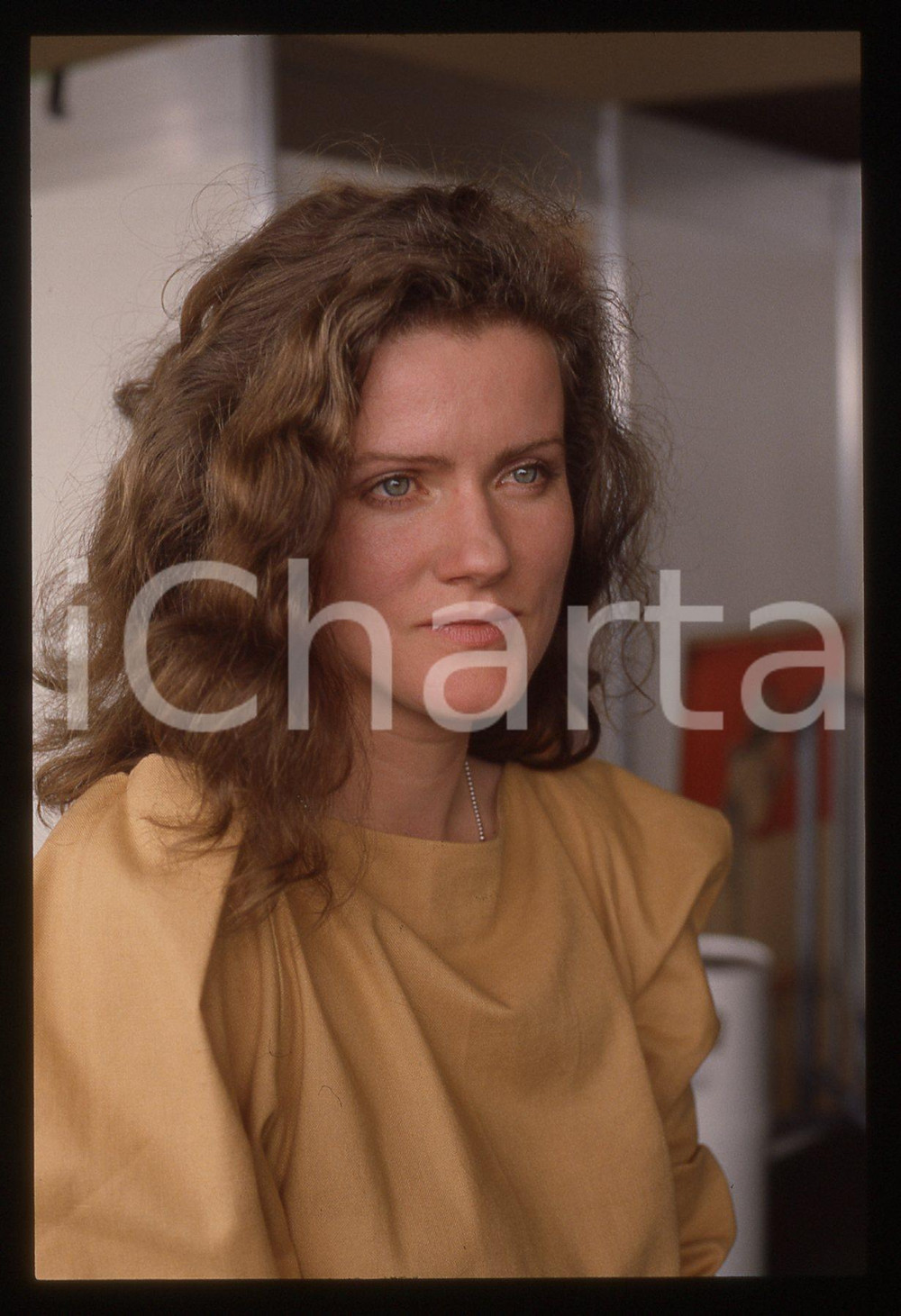 35mm vintage slide* 1986 Cannes Barbara SUKOWA ritratto dell'attrice (27)