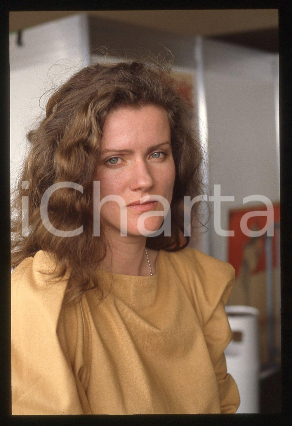 35mm vintage slide* 1986 Cannes Barbara SUKOWA ritratto dell'attrice (31)