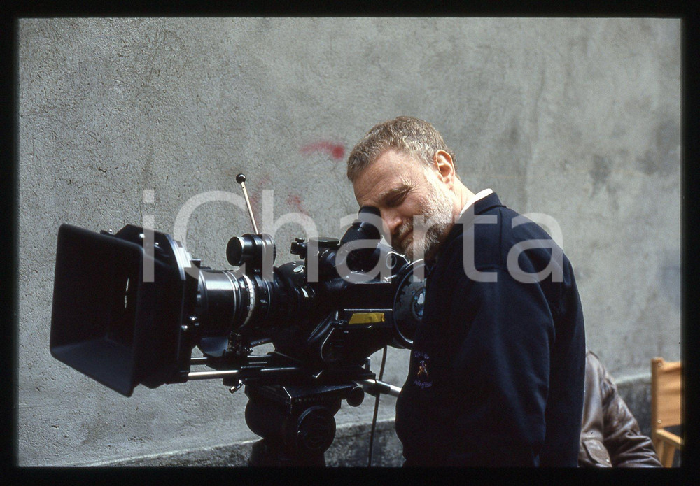 35mm vintage slide* 1988 Film Miss Arizona il regista Pal SANDOR sul set (3)