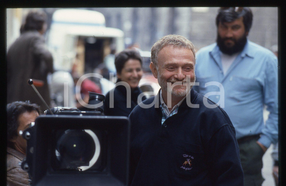 35mm vintage slide* 1988 Film Miss Arizona il regista Pal SANDOR sul set (4)