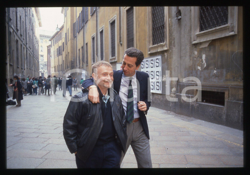 35mm vintage slide* 1988 MILANO Miss Arizona Pal SANDOR  e Jacopo CAPANNA (2)