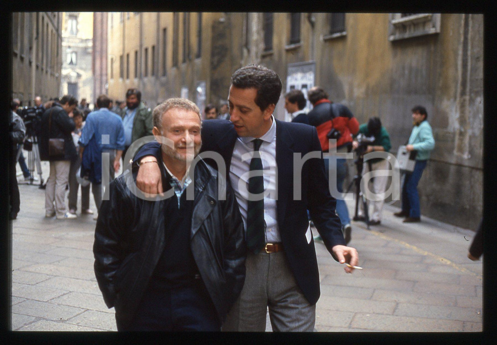 35mm vintage slide* 1988 MILANO Miss Arizona Pal SANDOR  e Jacopo CAPANNA (3)