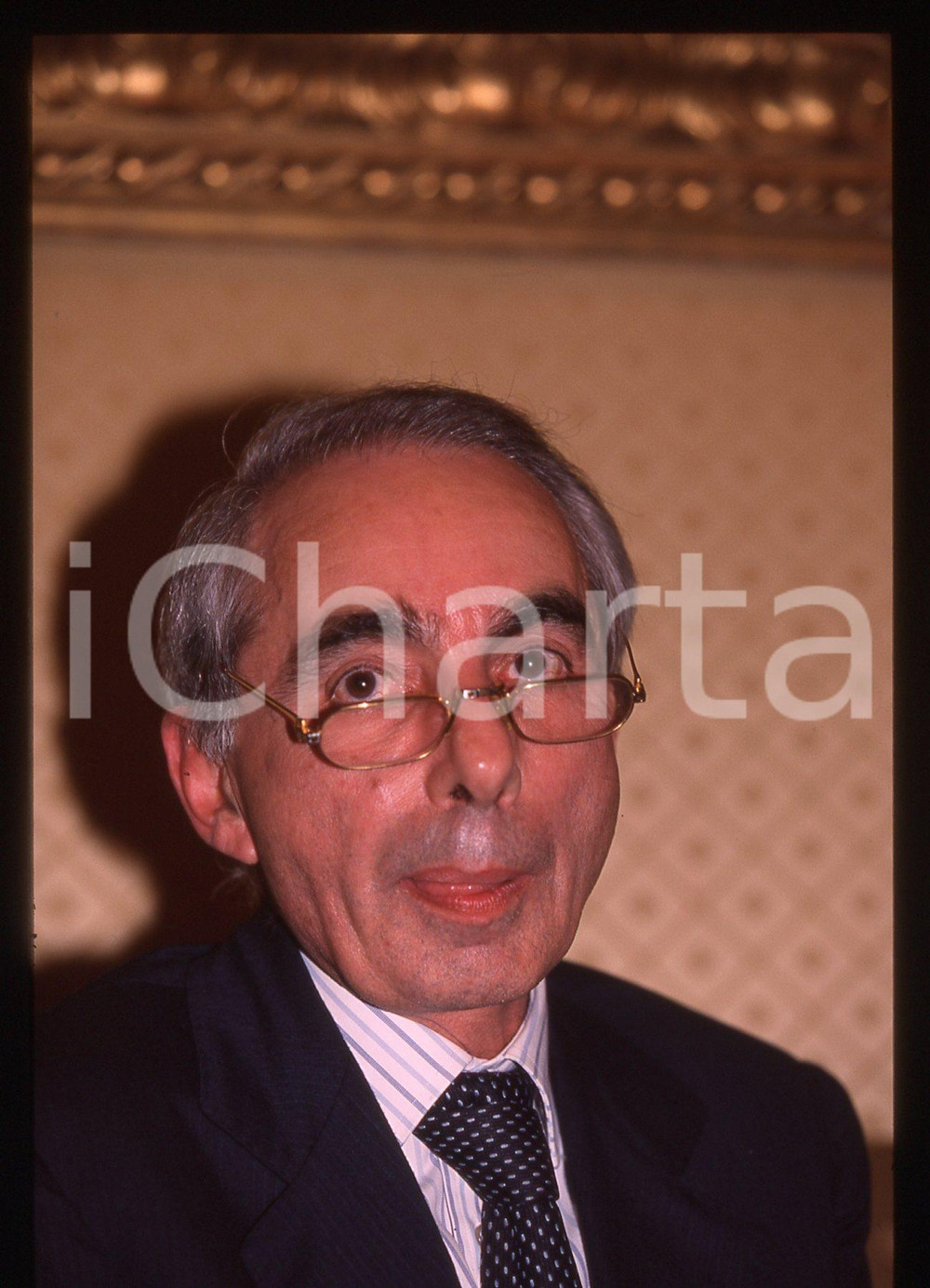 35mm vintage slide*1990ca POLITICA - PSI Giuliano AMATO ritratto (12)
