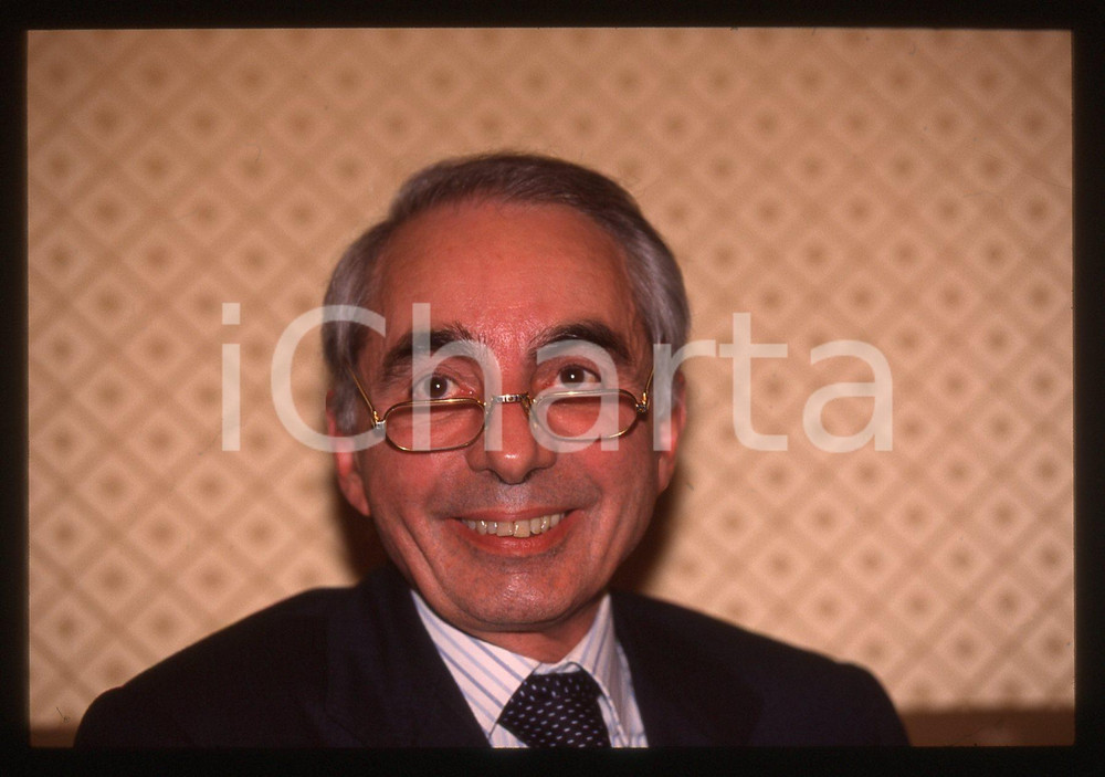 35mm vintage slide*1990ca POLITICA - PSI Giuliano AMATO ritratto (18)