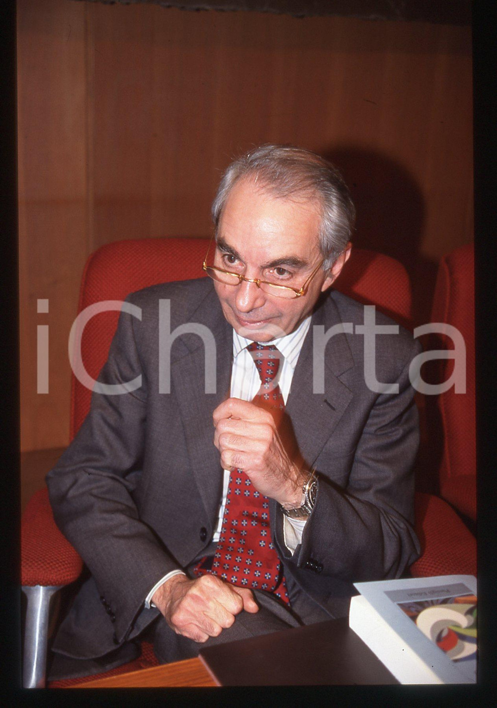 35mm vintage slide* 1990ca POLITICA - Ritratto Giuliano AMATO PSI (7)