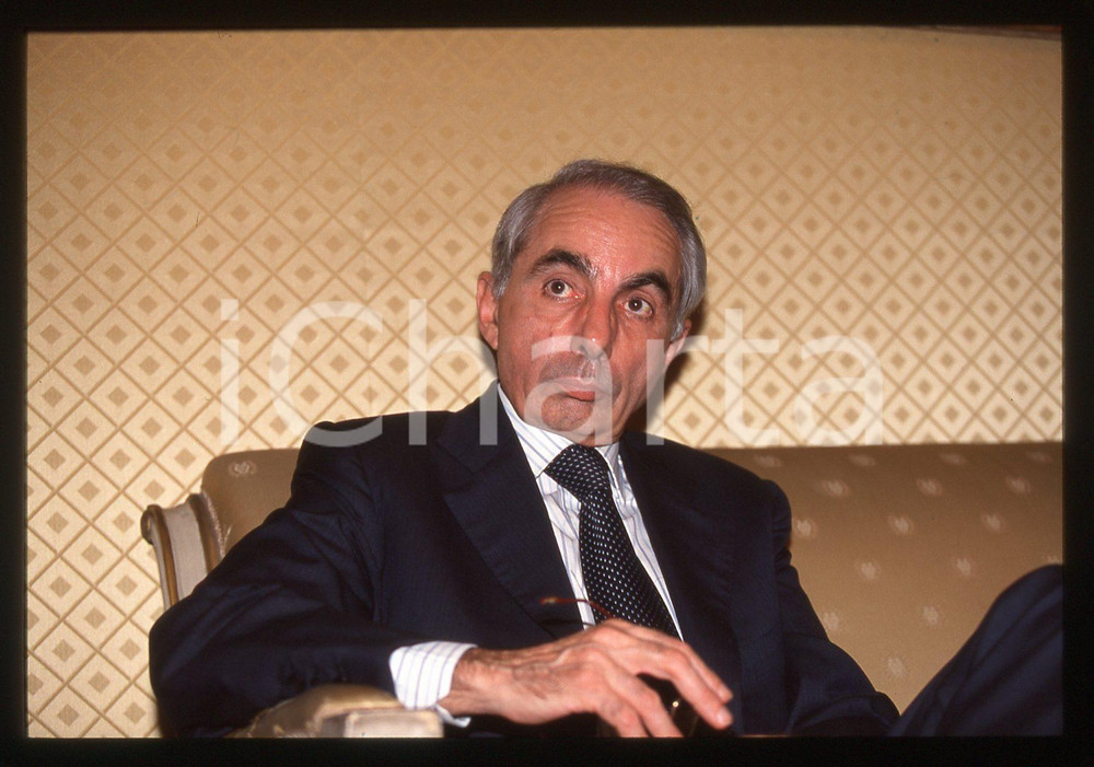 35mm vintage slide*1990ca POLITICA - PSI Giuliano AMATO ritratto (26)