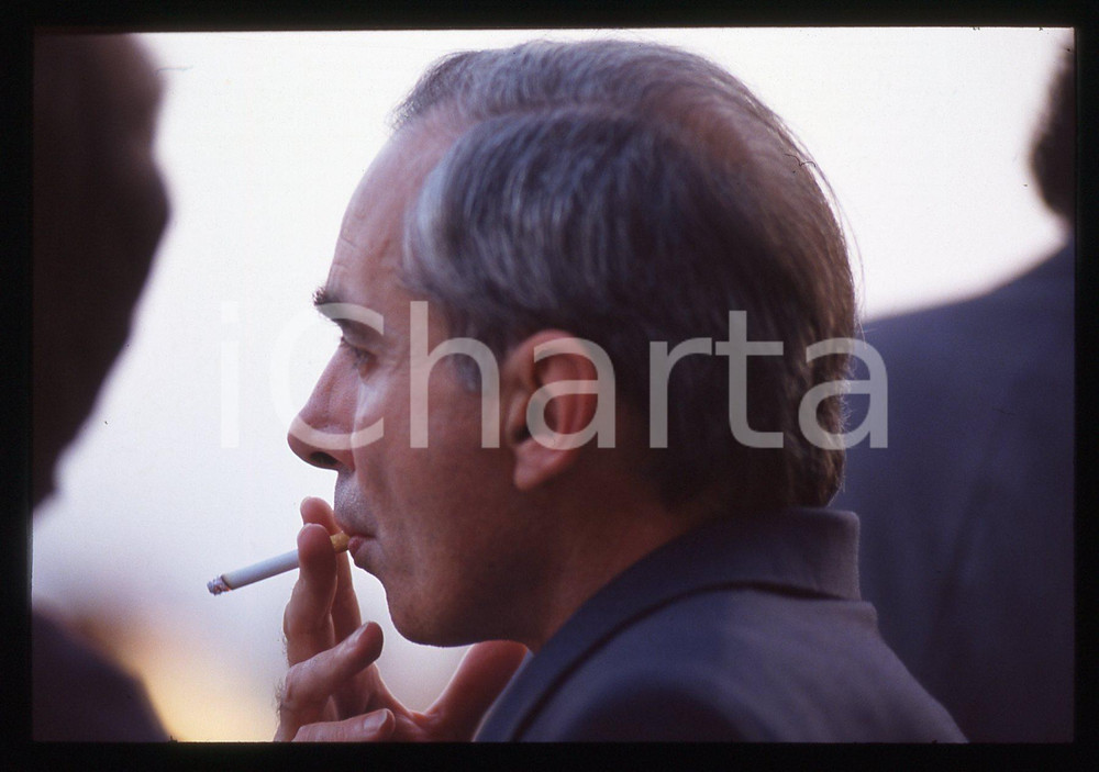 35mm vintage slide* 1990ca POLITICA - Giuliano AMATO PSI ritratto (2)