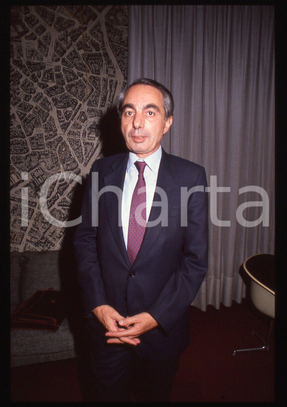 35mm vintage slide* 1990ca POLITICA - Giuliano AMATO PSI ritratto (3)