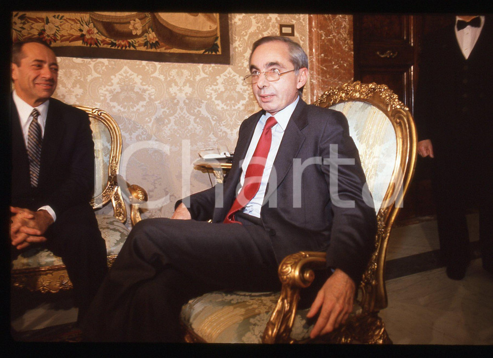35mm vintage slide* 1990ca POLITICA - Giuliano AMATO PSI ritratto (4)