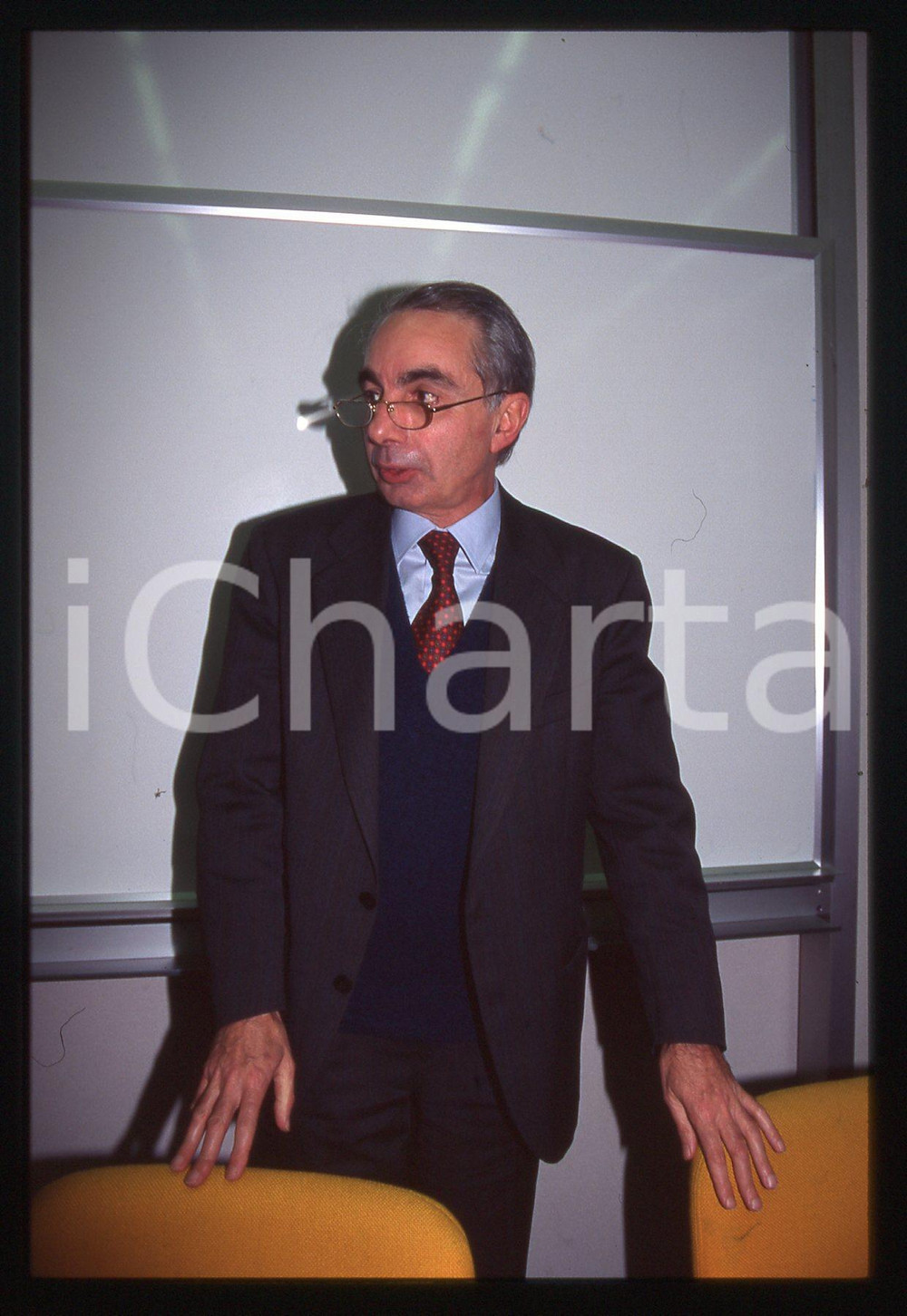 35mm vintage slide* 1990ca POLITICA - Giuliano AMATO PSI ritratto (8)