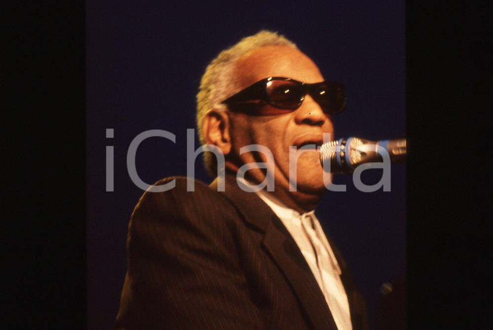 35mm vintage slide* 1990ca Ritratto di Ray Charles (3)
