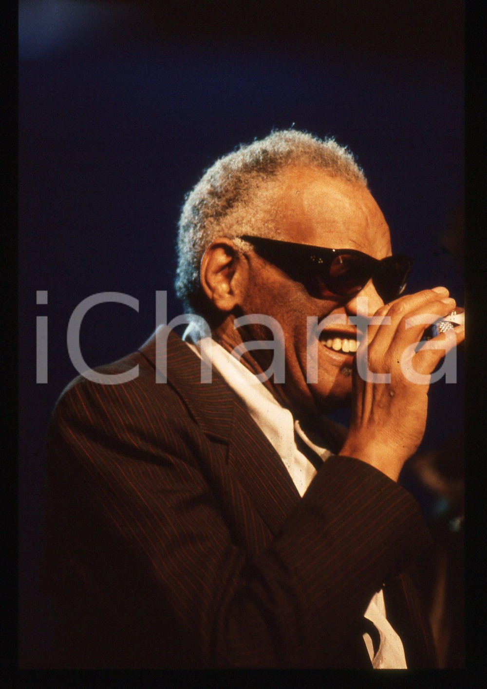 35mm vintage slide* 1990ca Ritratto di Ray Charles (4)