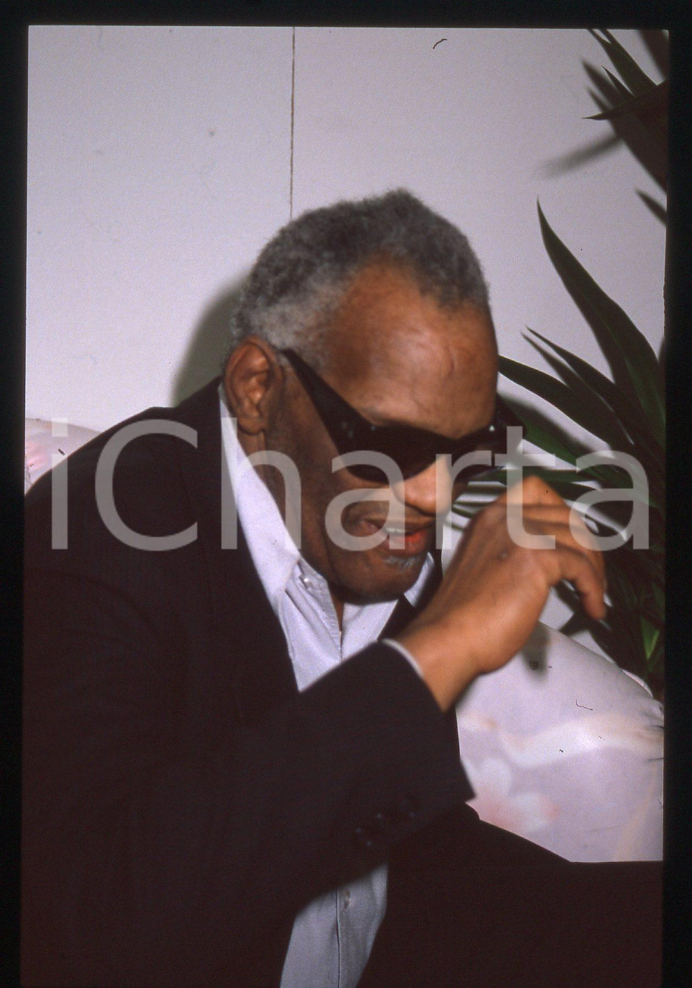 35mm vintage slide* 1990 Festival di SANREMO Ritratto di Ray CHARLES (5)