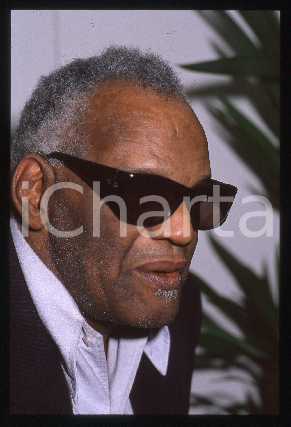 35mm vintage slide* 1990 Festival di SANREMO Ritratto di Ray CHARLES (15)