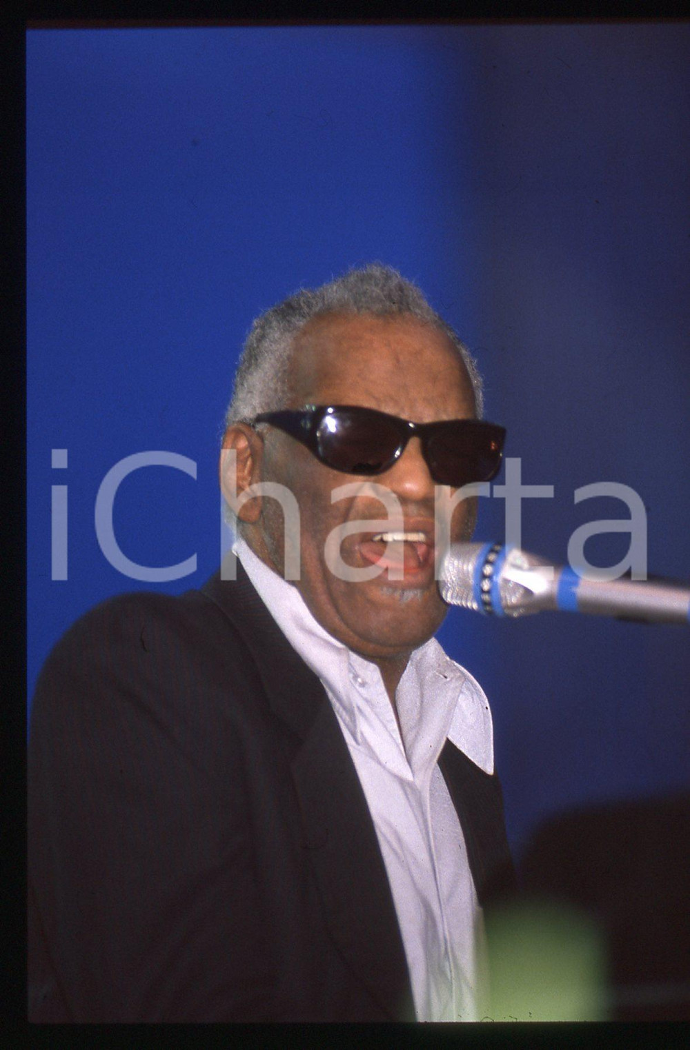 35mm vintage slide* 1990ca Ritratto di Ray Charles (10)