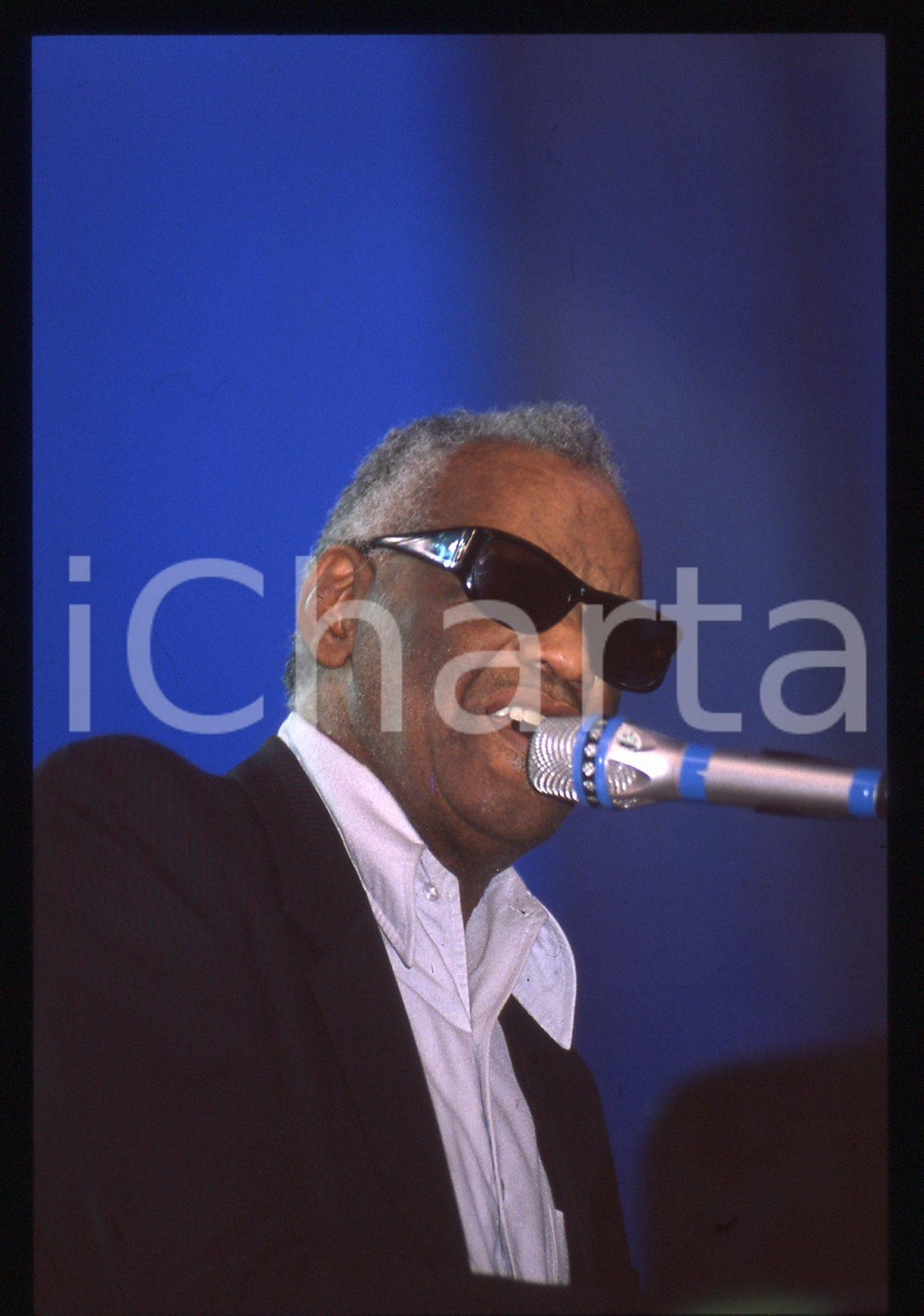 35mm vintage slide* 1990ca Ritratto di Ray Charles (12)