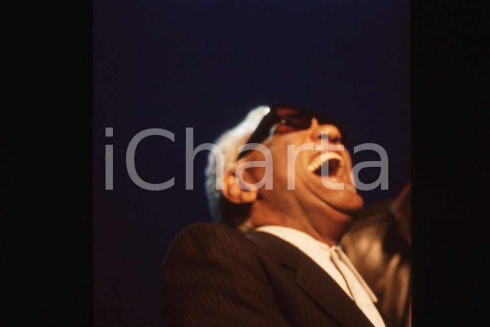 35mm vintage slide* 1990ca Ritratto di Ray Charles (13)