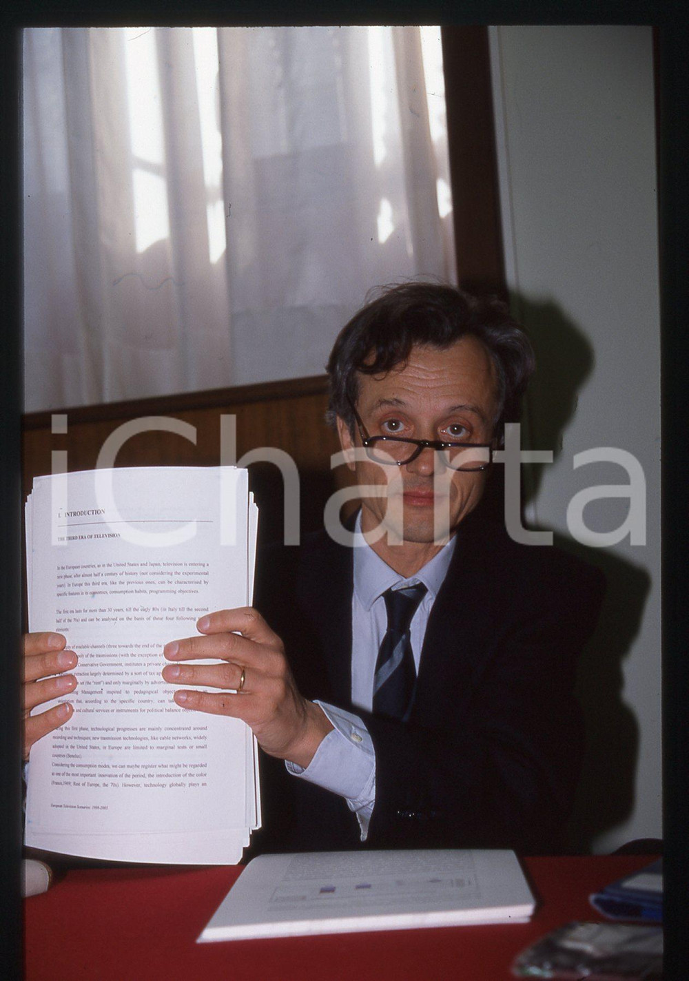 35mm vintage slide* 1990ca Ritratto di Antonio PILATI (14)