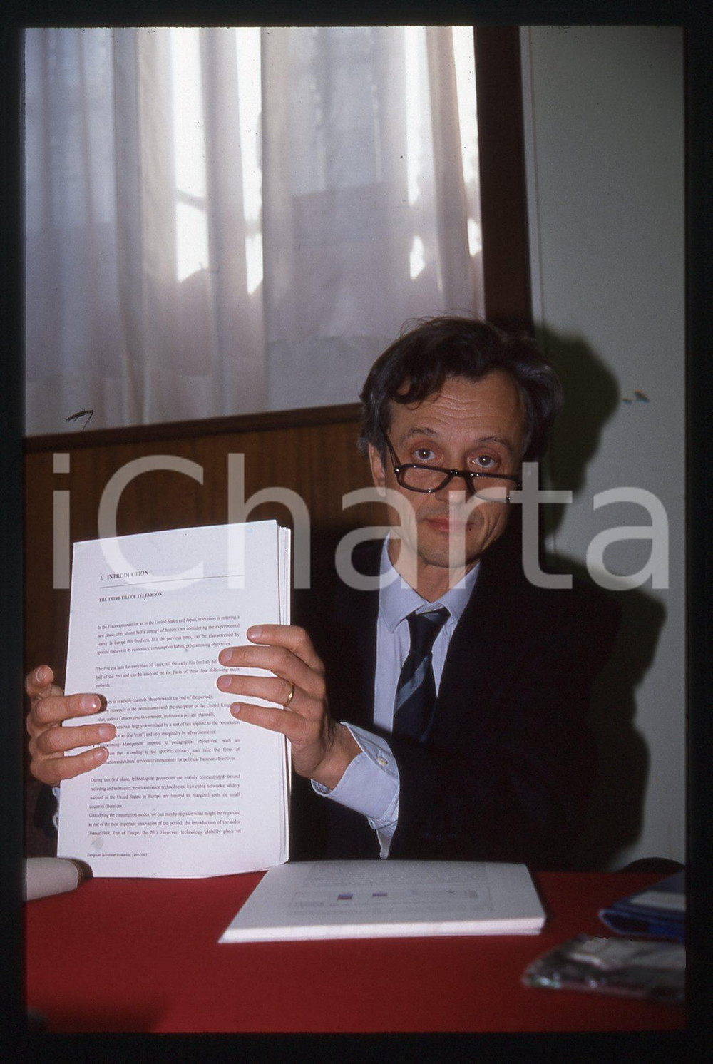 35mm vintage slide* 1990ca Ritratto di Antonio PILATI (15)