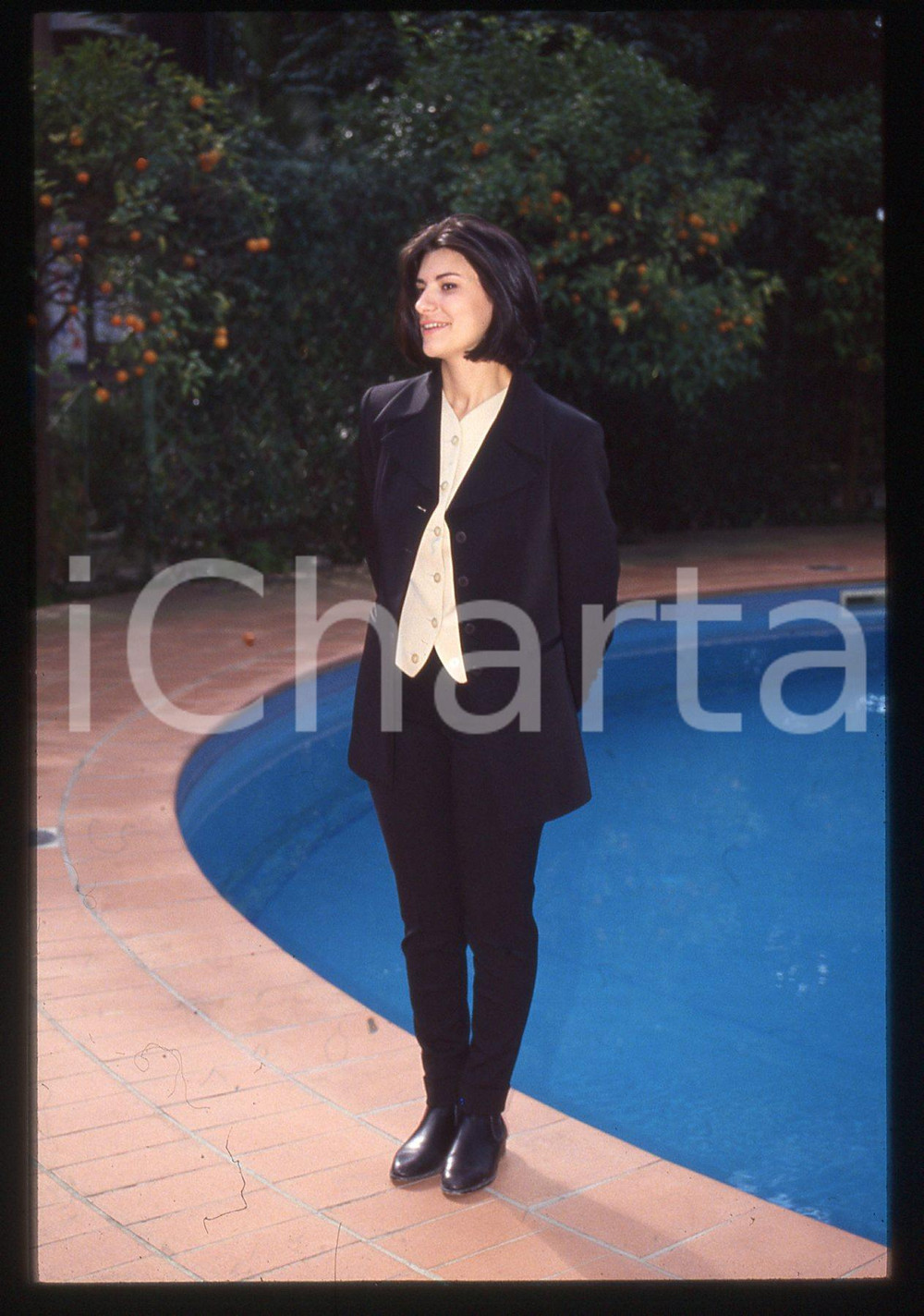 35mm vintage slide* 1994 Ritratto di Laura PAUSINI (4)