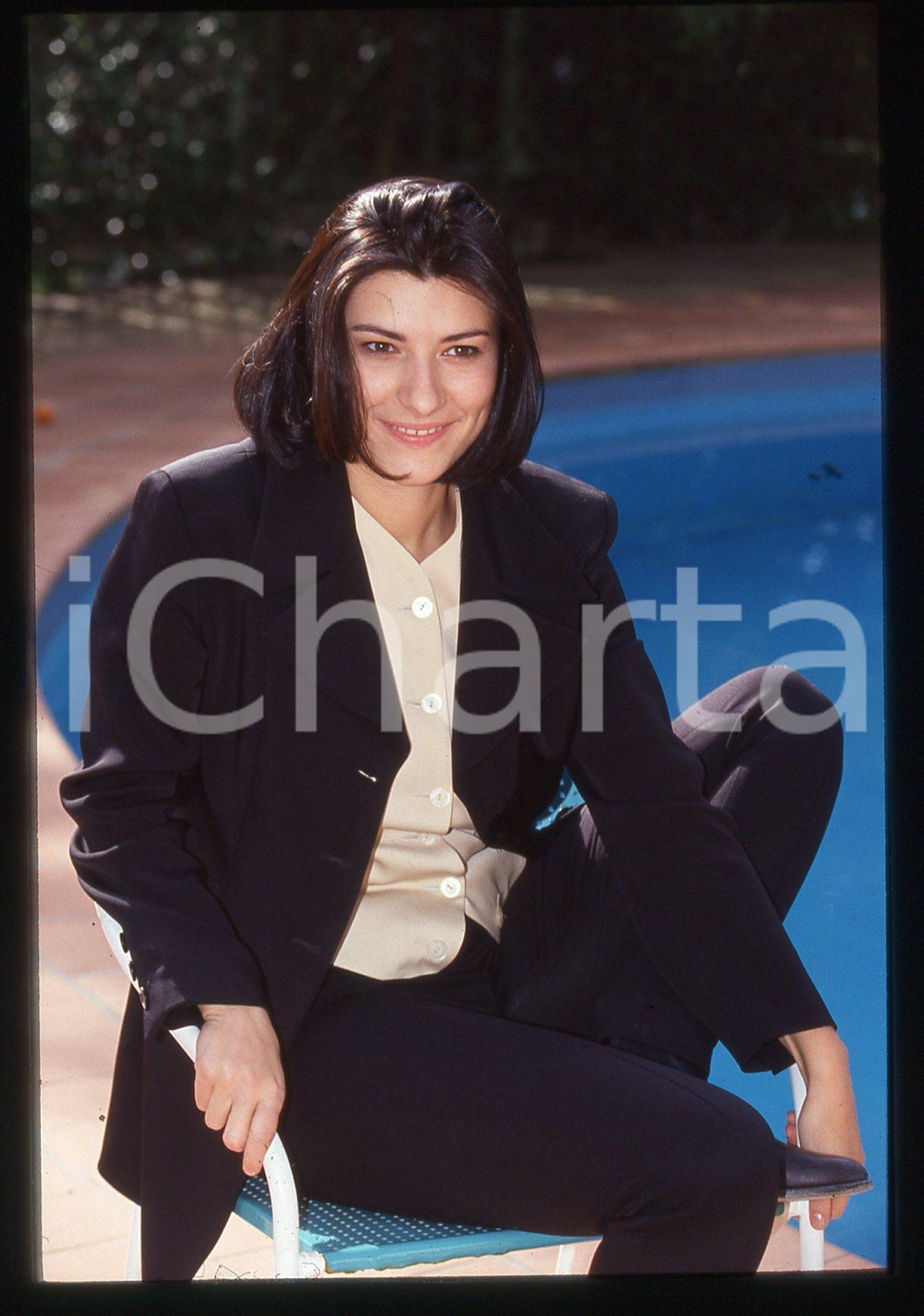 35mm vintage slide* 1994 Ritratto di Laura PAUSINI (11)