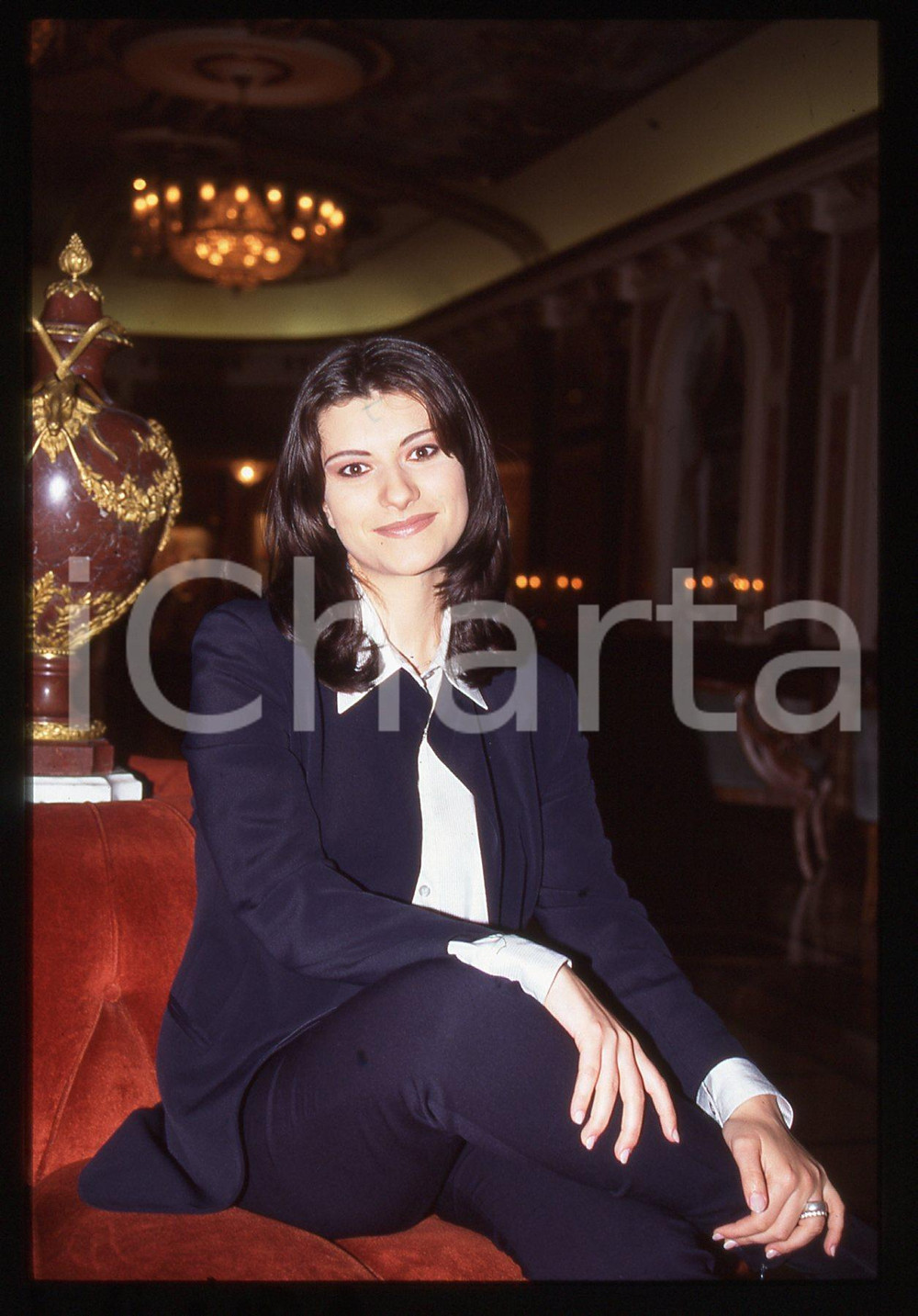 35mm vintage slide* 1995ca Ritratto di Laura PAUSINI (19)