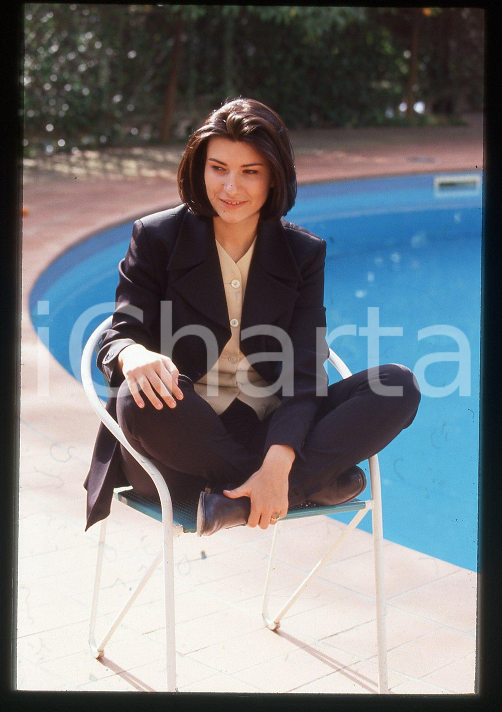 35mm vintage slide* 1994 Ritratto di Laura PAUSINI (26)