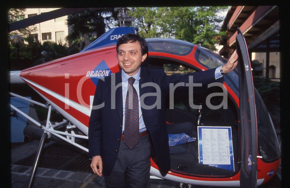 35mm vintage slide* 1993 RADIOFESTIVAL Ritratto di Piero CHIAMBRETTI (4)