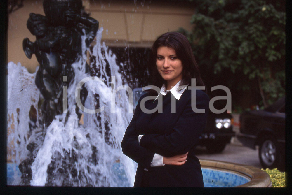 35mm vintage slide* 1995ca Ritratto di Laura PAUSINI (24)