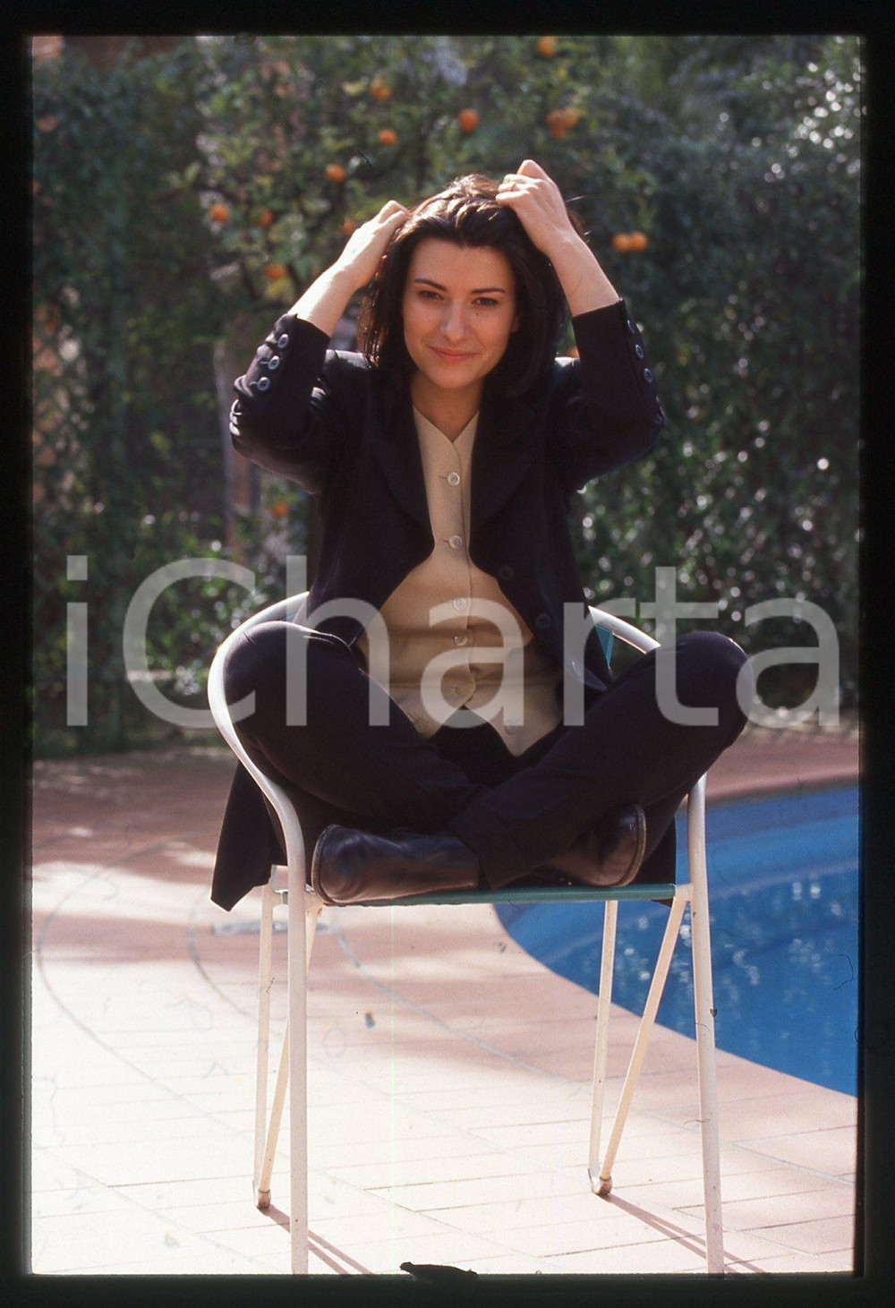 35mm vintage slide* 1994 Ritratto di Laura PAUSINI (37)