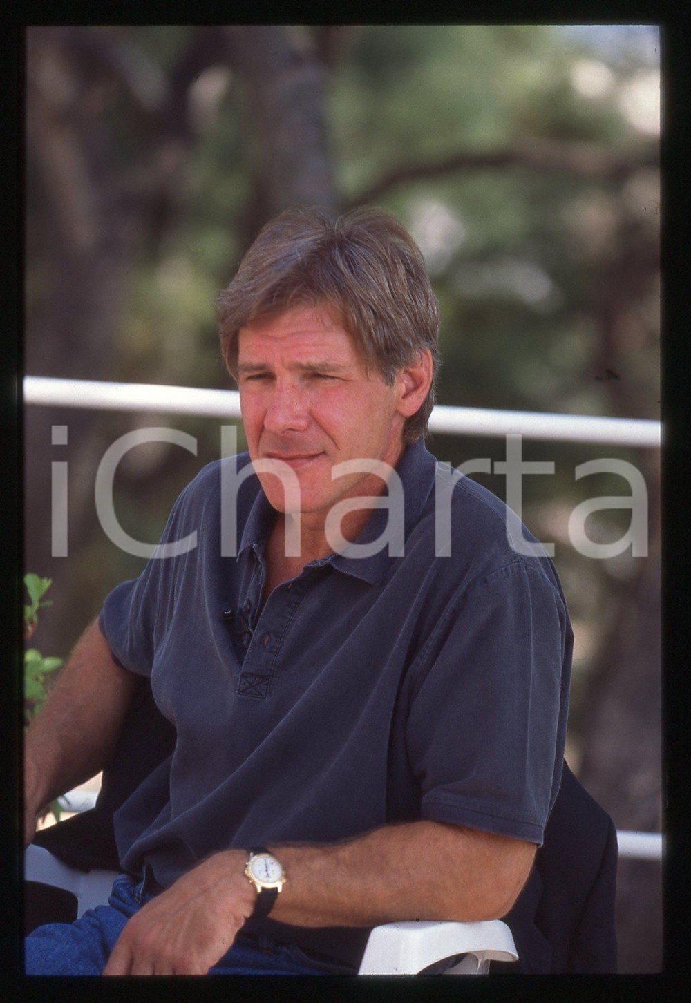 35mm vintage slide* 1990ca Ritratto di Harrison FORD