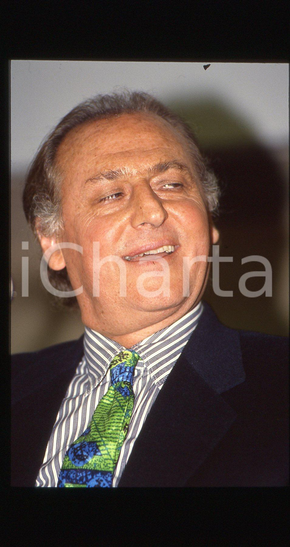 35mm vintage slide* 1990ca Ritratto di Renzo ARBORE
