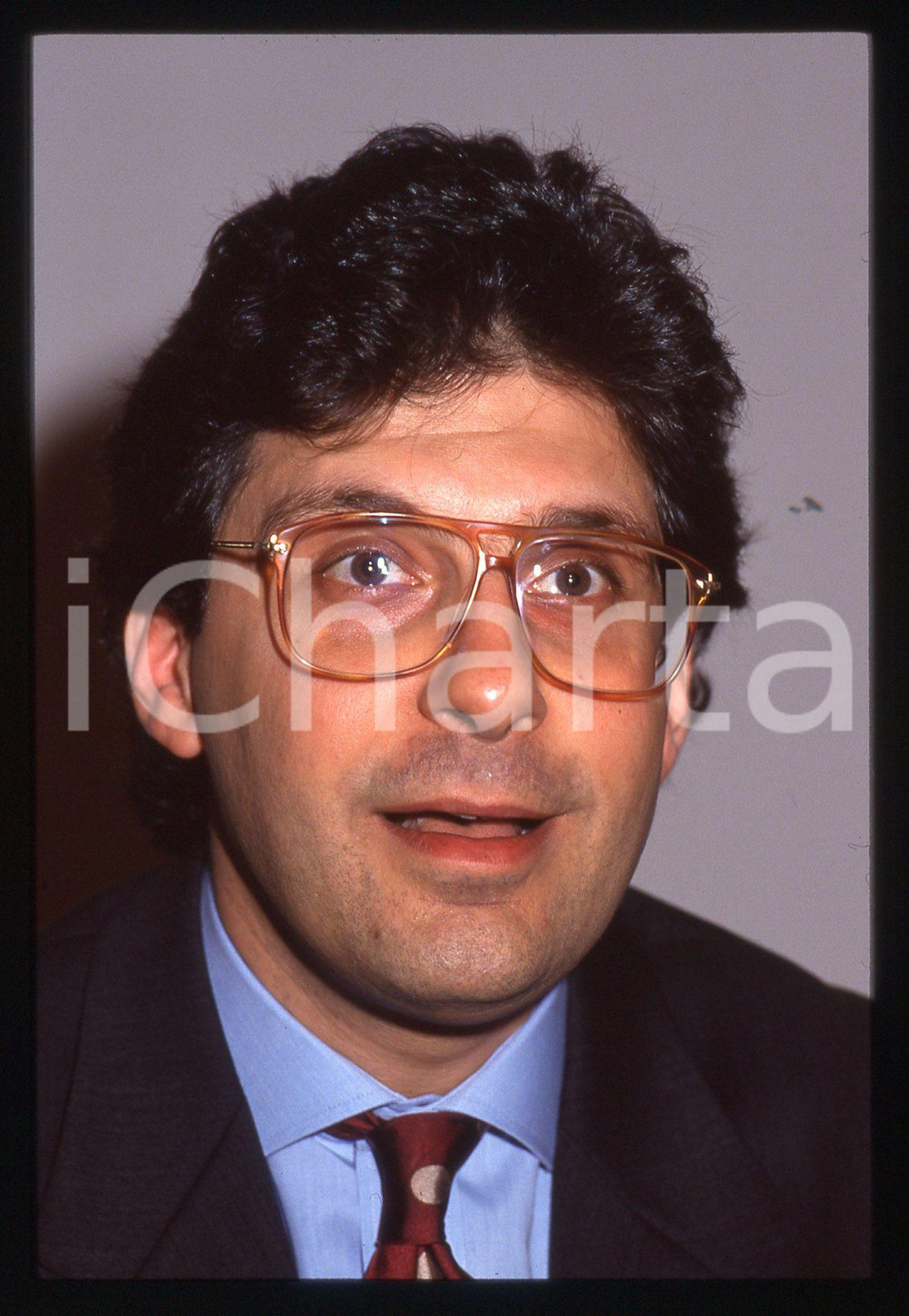 35mm vintage slide* 1990ca Ritratto di Fabrizio FRIZZI (2)