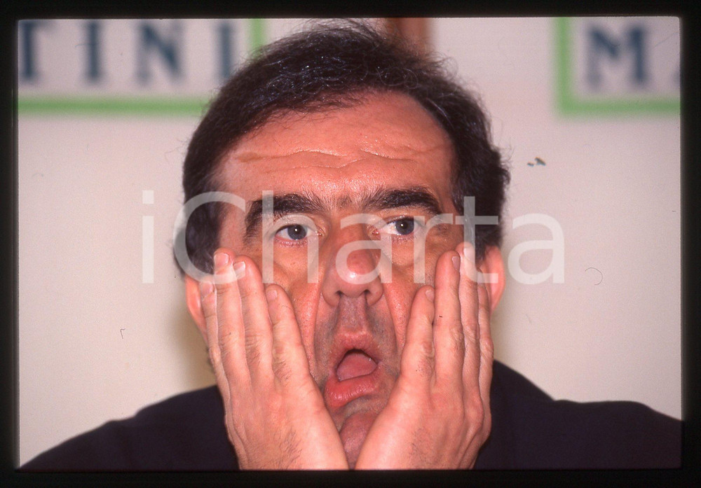 35mm vintage slide* 1990ca Gene GNOCCHI ritratto curioso