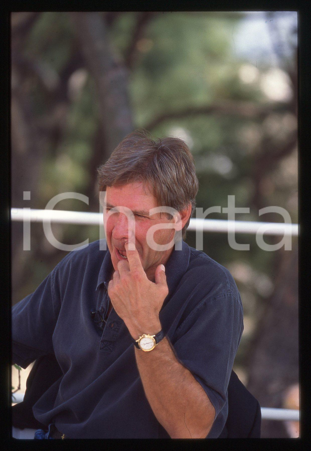 35mm vintage slide* 1990ca Harrison FORD ritratto 