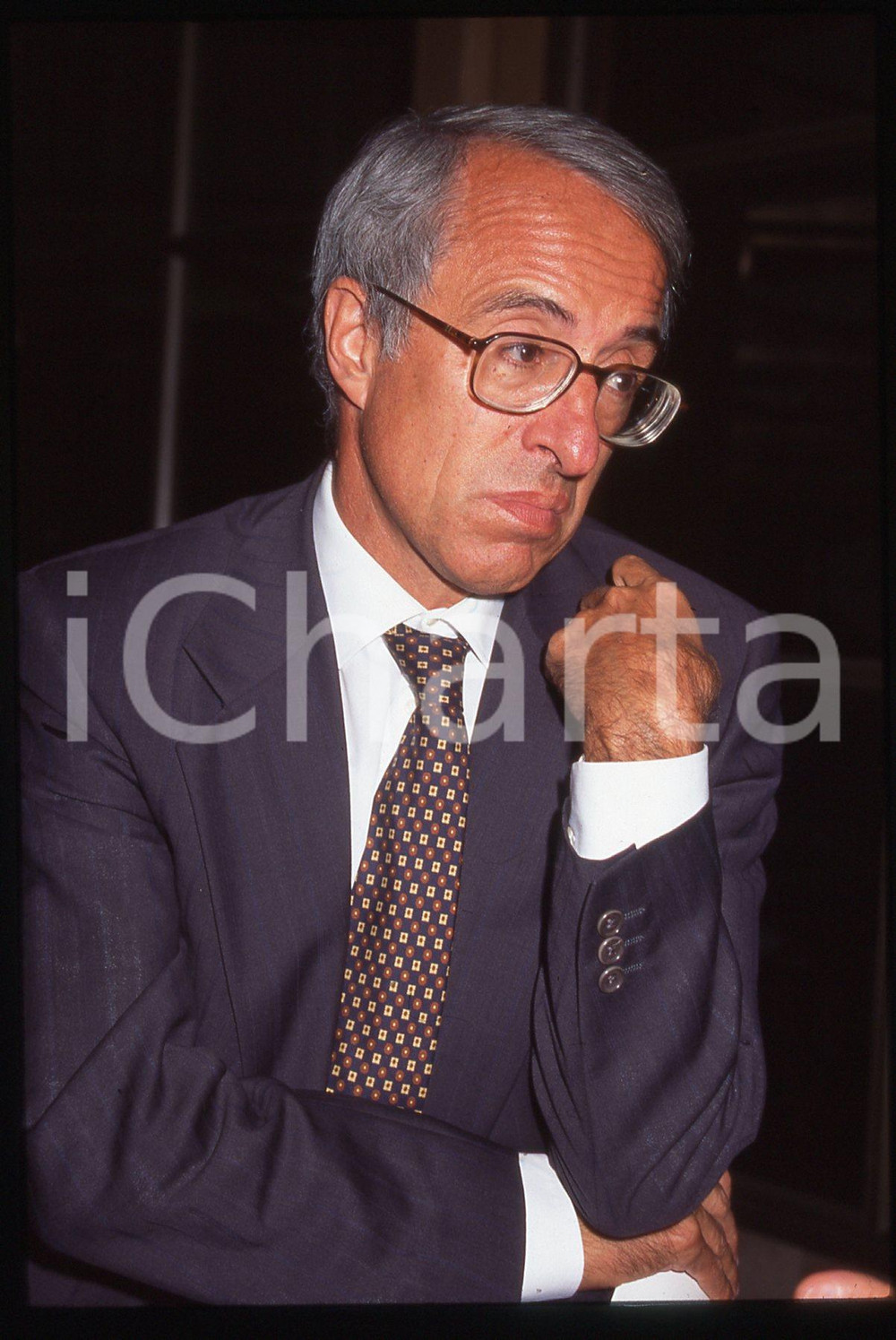 35mm vintage slide* 1990ca Francesco Maria CESARINI ritratto
