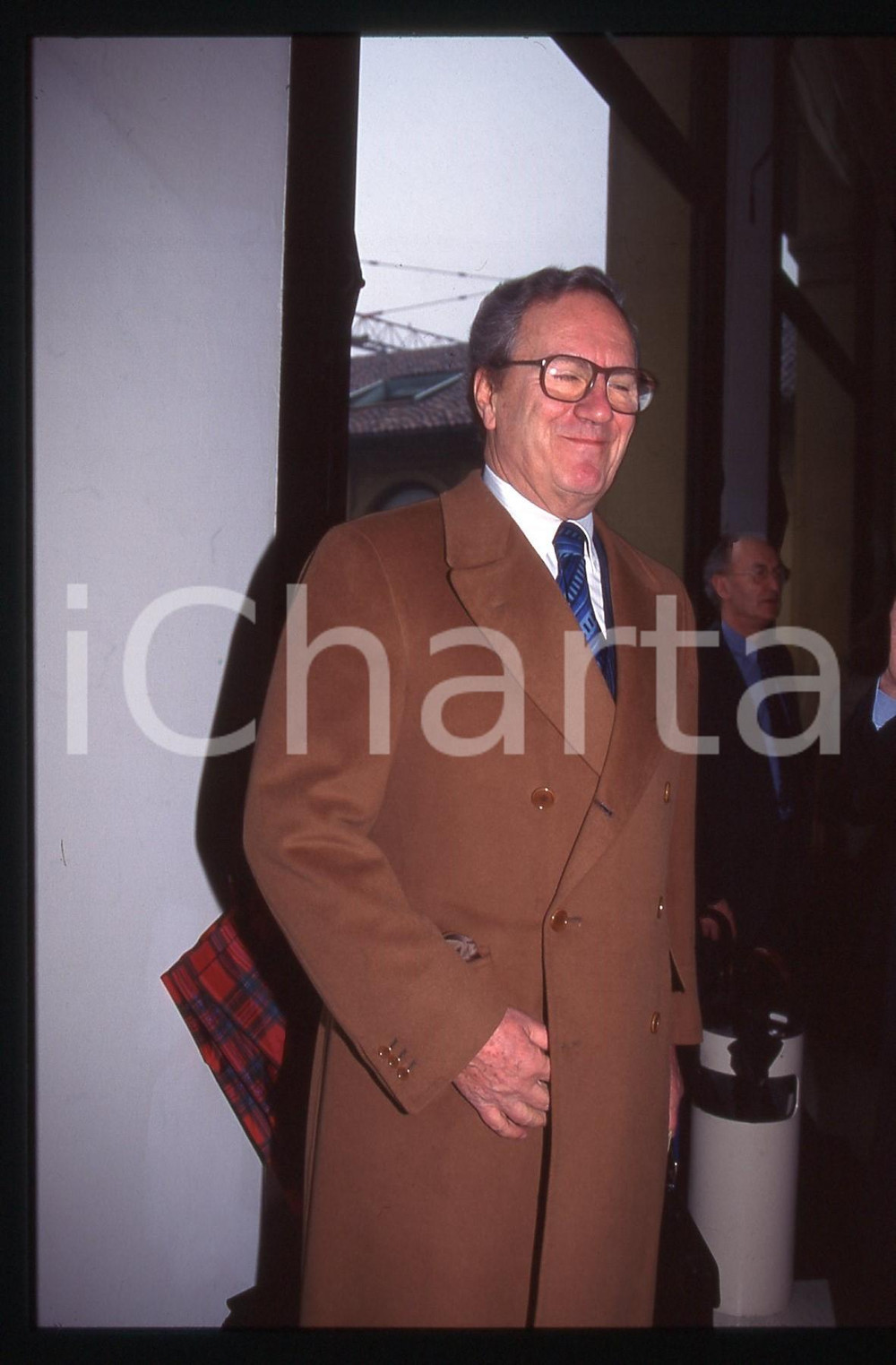 35mm vintage slide* 1990ca Guido ROSSi ritratto dell'avvocato