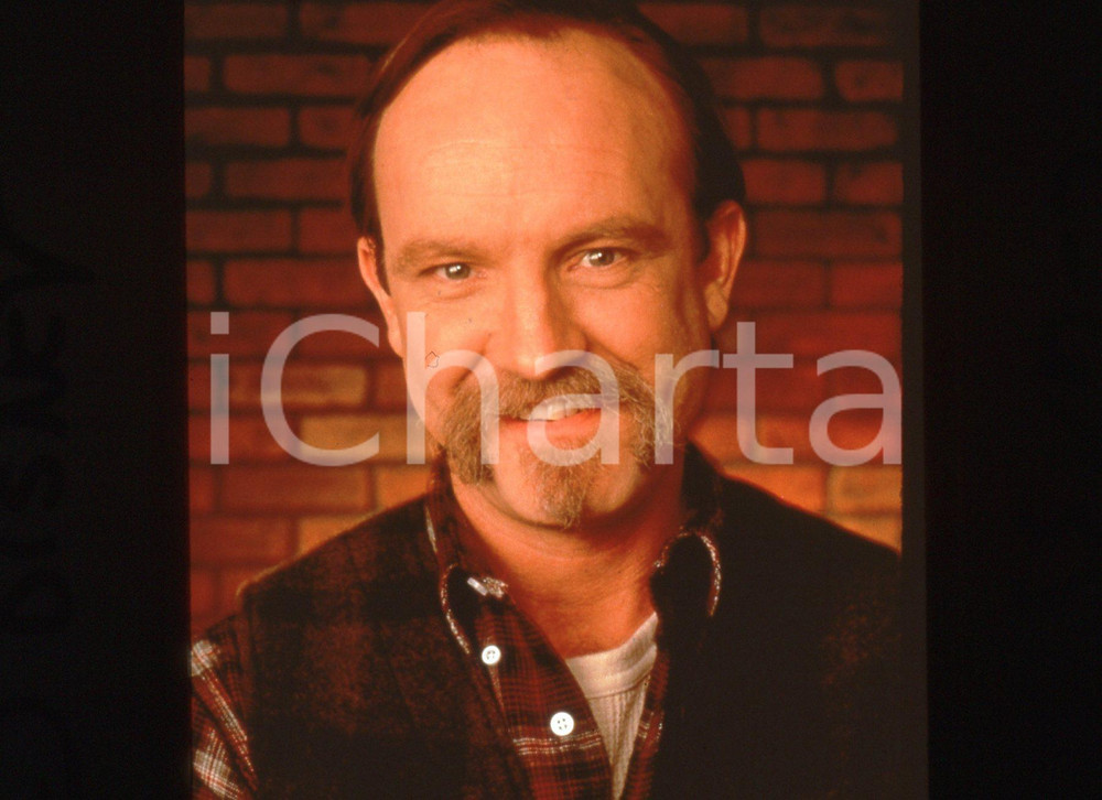 35mm vintage slide* 1994 Serie TV THUNDER ALLEY - Jim BEAVER ritratto